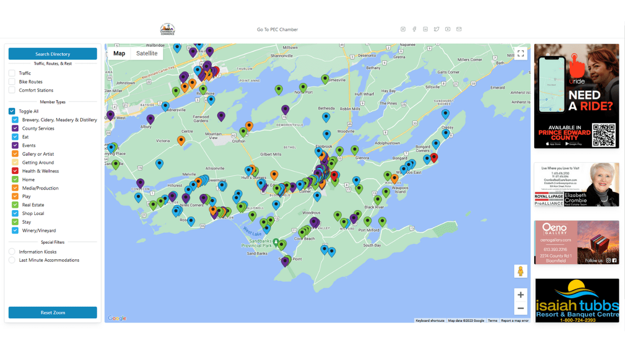 PEC Chamber Map